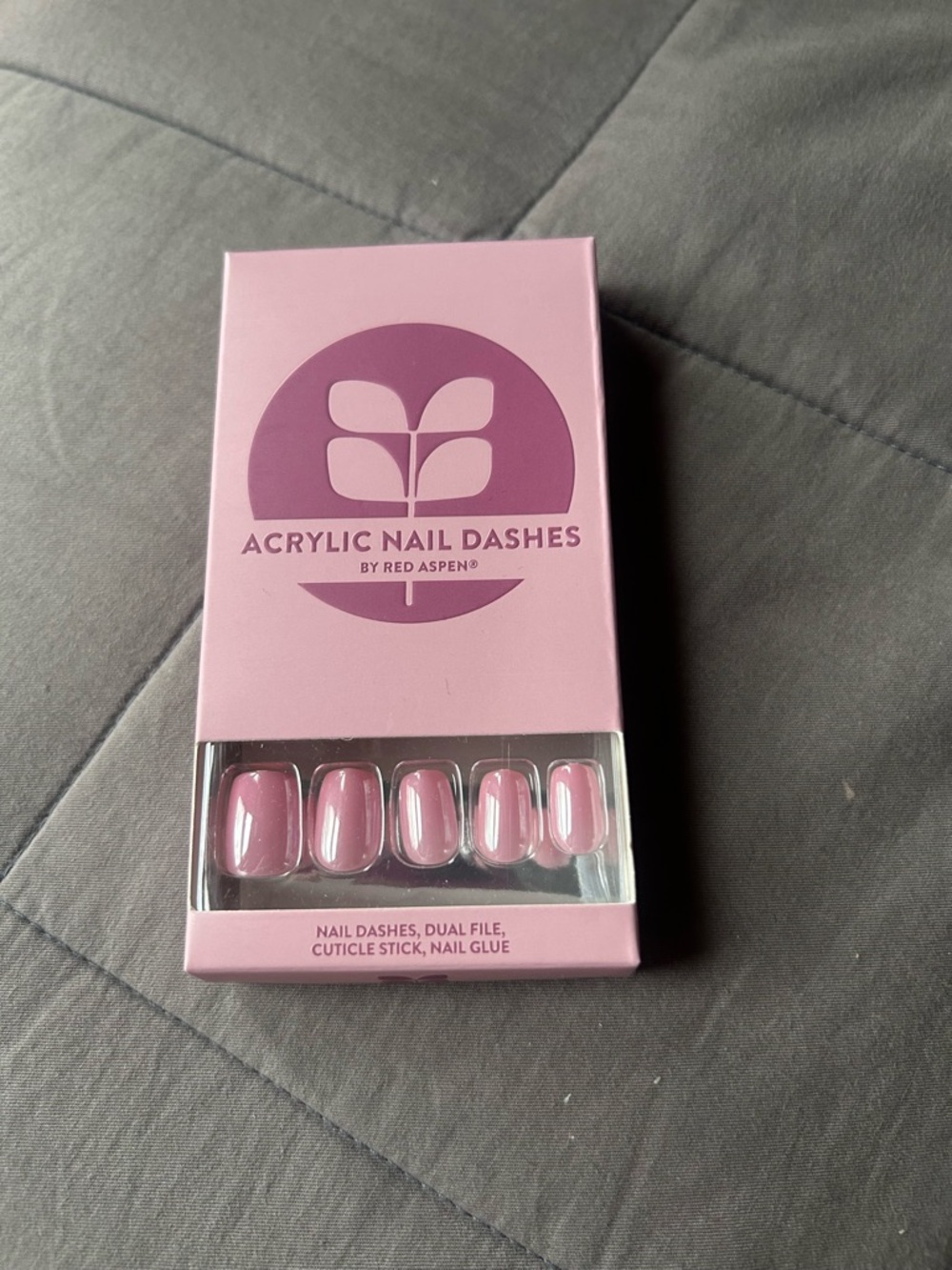 Red Aspen Nail Dashes **partial**